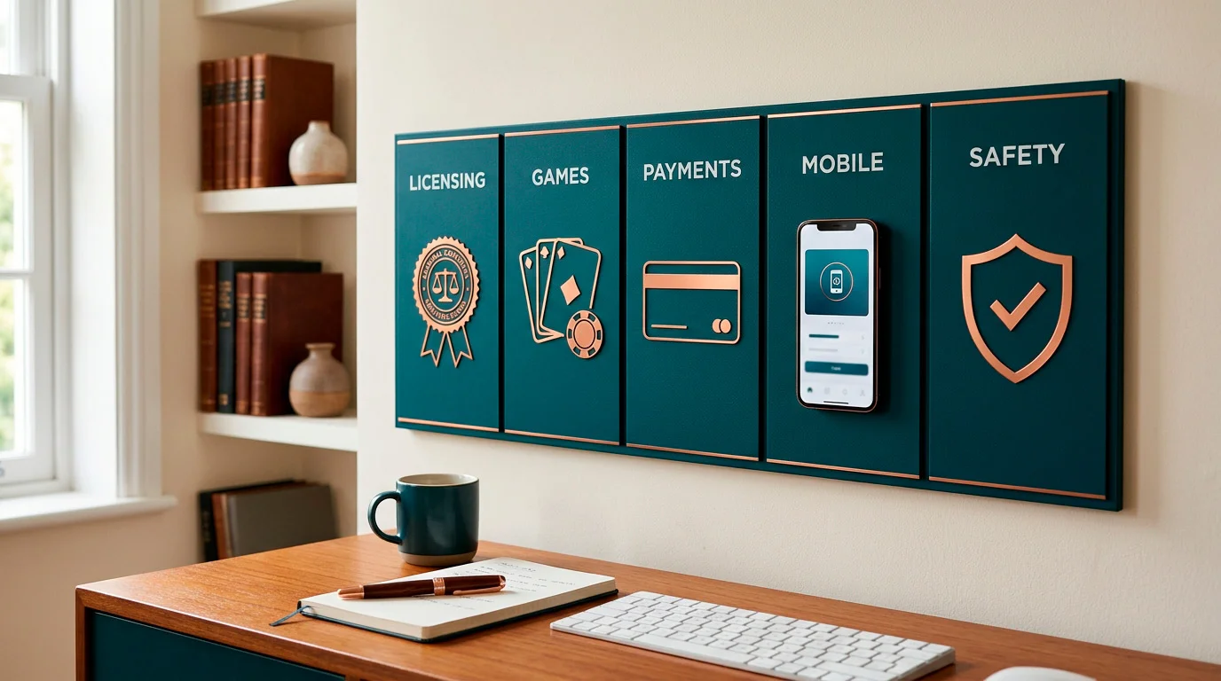 DragonBet UK review comparison board: licence, games, payments, mobile, safety